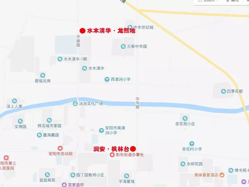 龙安区商务中心由安阳市龙沄置业有限责任公司开发,位于钢花路与文明