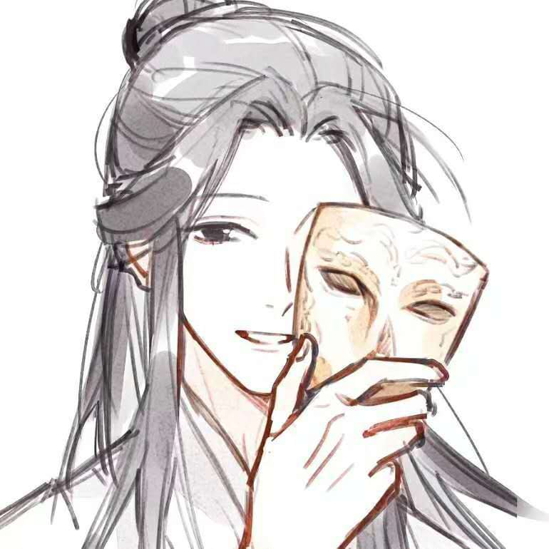 花城,头像,天官赐福,情侣,谢怜
