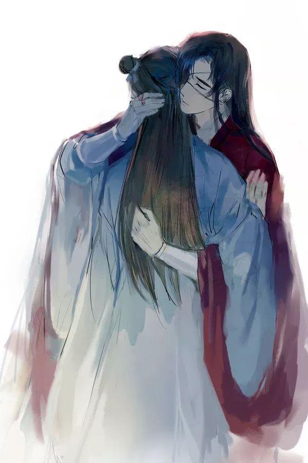花城谢怜终于结婚了,红色嫁衣真漂亮!《天官赐福》美图送上!