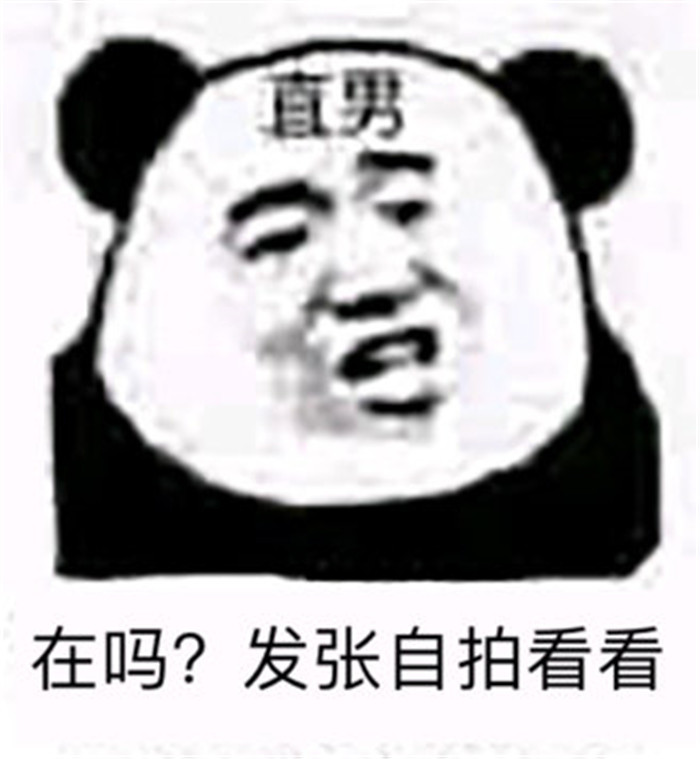 熊猫头爆笑直男表情包:发给你身边的直男们吧!