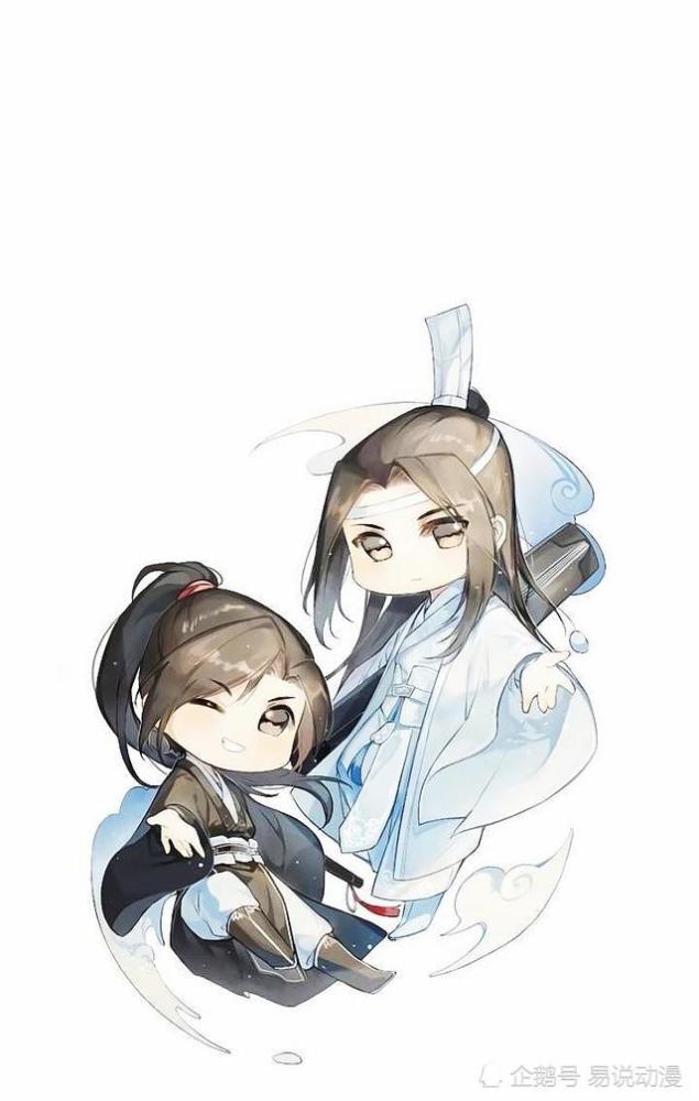 魔道祖师:一波最萌q版壁纸来袭,求抱走!