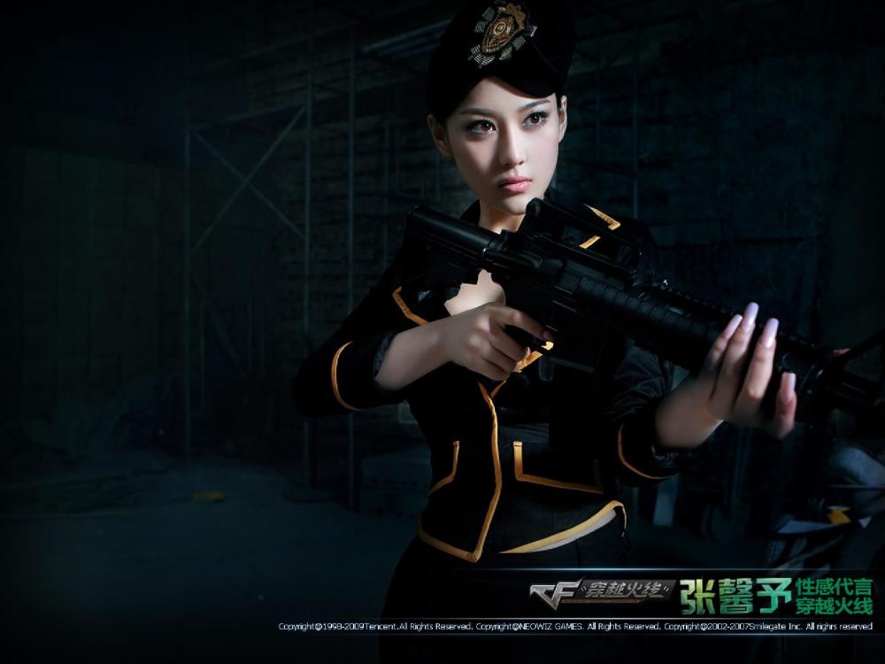 cf终结者2:她成为玩家的女神,代言疯狂宝贝,玩家记忆犹新!