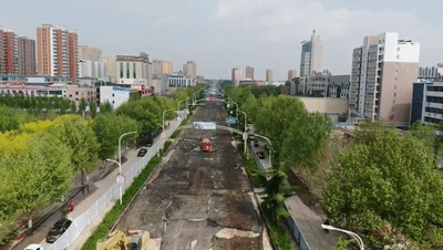 曲阳县城道路维修是曲阳县市政硬件提升重点工程,这次主要是恒山路和