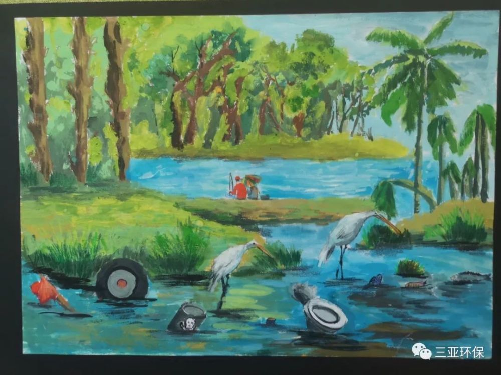 三亚市首届"生态文明杯"·青少年绘画大赛总决赛圆满落幕
