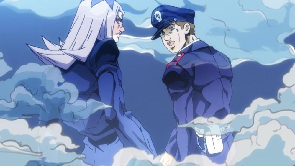jojo黄金之风:两位队长心心相惜,阿帕基离世留下死亡面具!