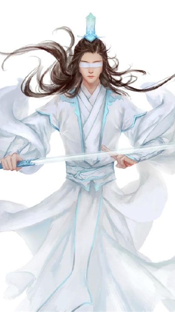 《魔道祖师》动漫男神,清风明月晓星尘,白衣少年来袭