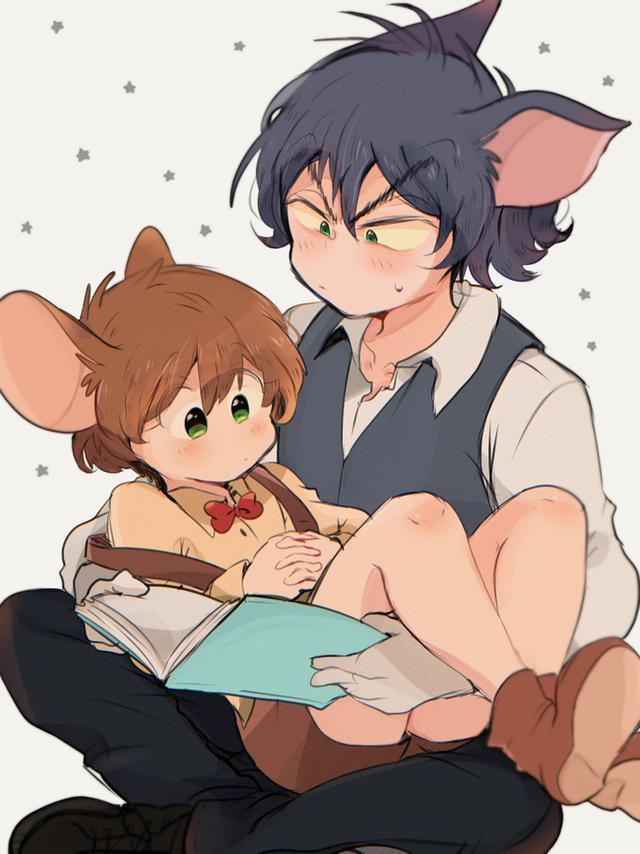 老鼠》拟人化,又变成了日漫画风的好基友!