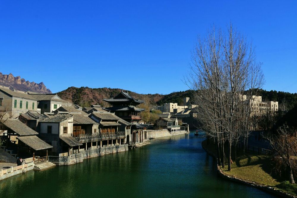 古水,北镇,古北水镇,北京,冬天
