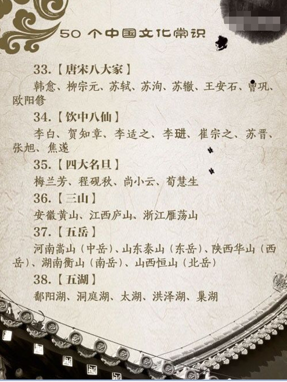 文学常识7