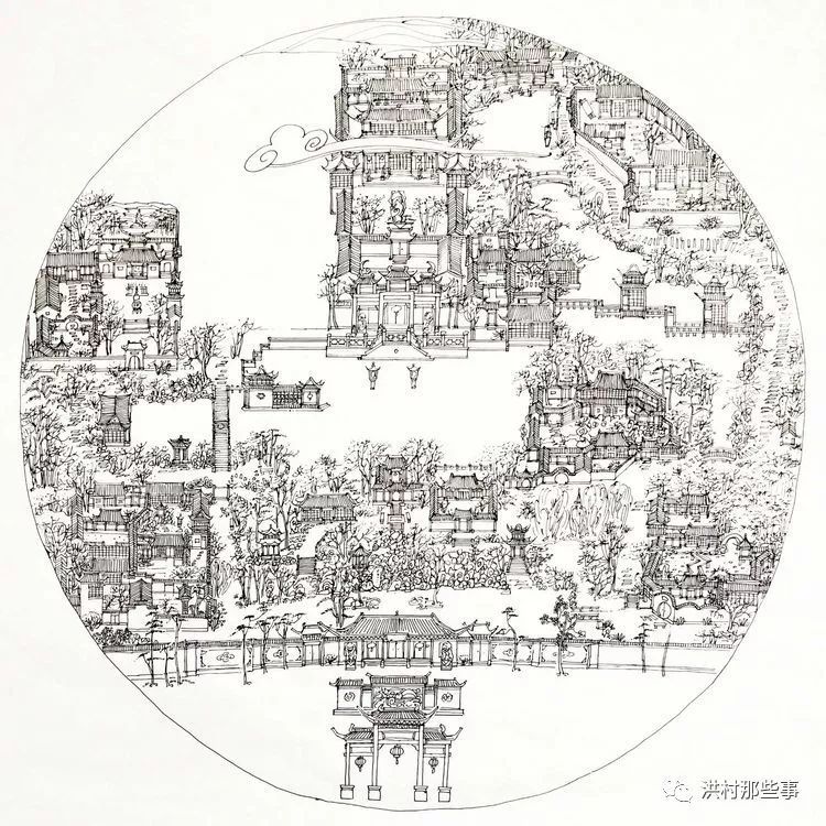 画造大观园,红楼一周绘