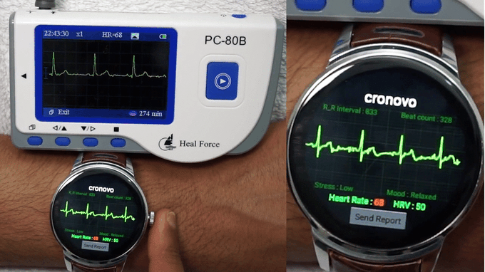 这款心率检测超强的智能手表 可以媲美心电图仪