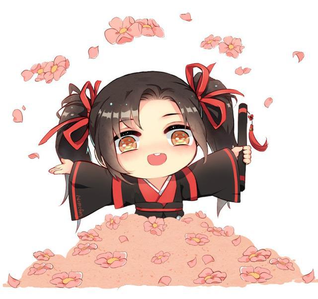 《魔道祖师》魏无羡变身撒花少女,双马尾造型真可爱!