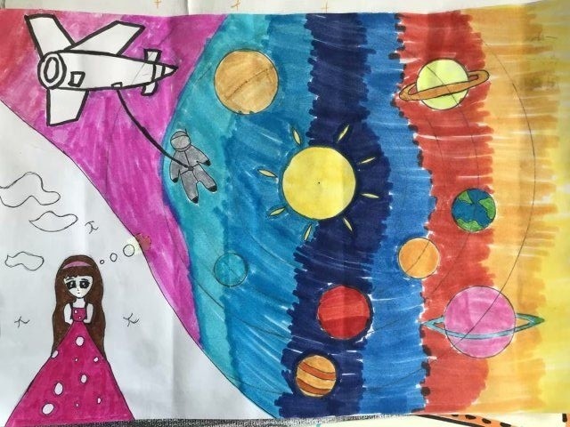 太空,地球