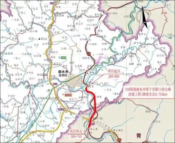 重磅好消息!丽水新增,改建大批一级公路:塔下至腊口!