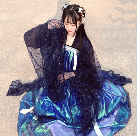 头像,仙女,飘逸,汉服,闺蜜头