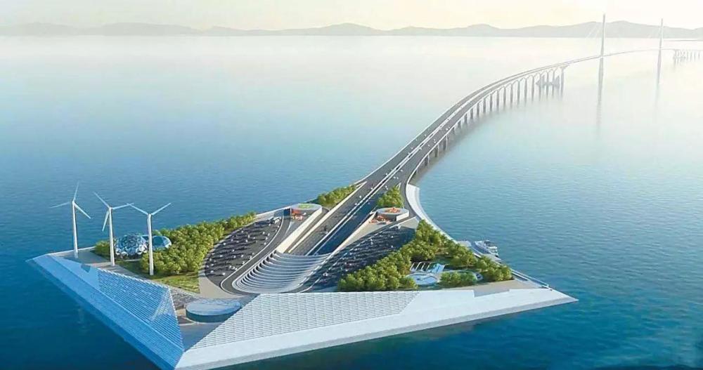 跨海大桥,深圳,深中通道,中山市,沿海地区