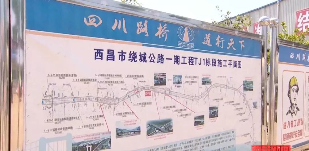 西昌绕城公路的最新进展!