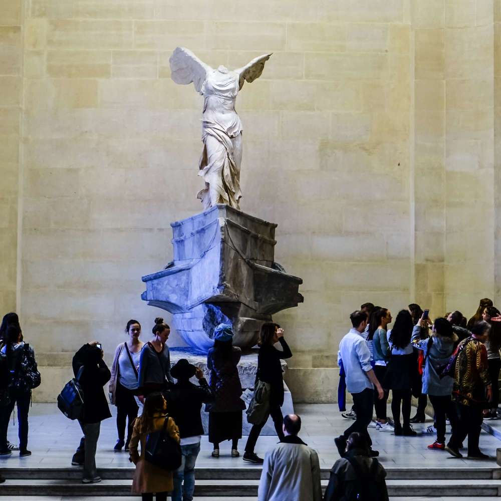 《萨莫特拉斯的胜利女神》(winged victory of samothrace),大约作于