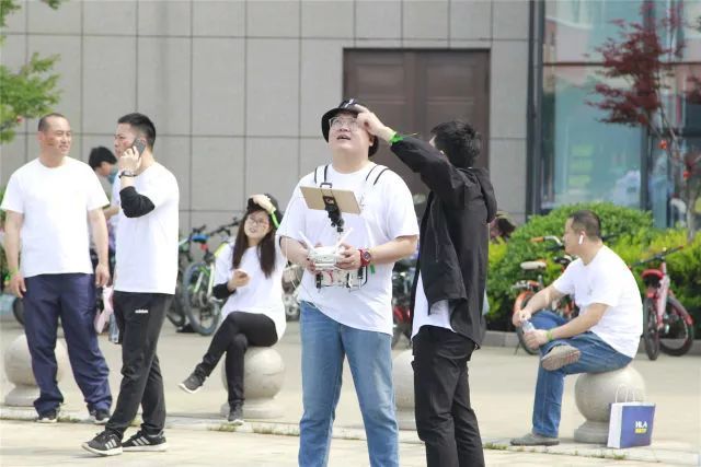 在新坝绿色骑行现场捕捉到的"最闪亮"滴仔——快来找自己