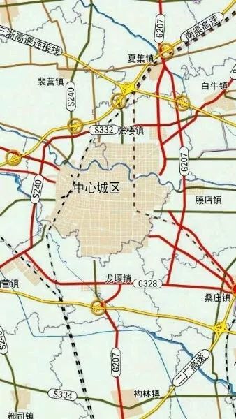 等乡镇,和邓州至豫鄂省界高速起点与内邓高速公路设置的枢纽相衔接