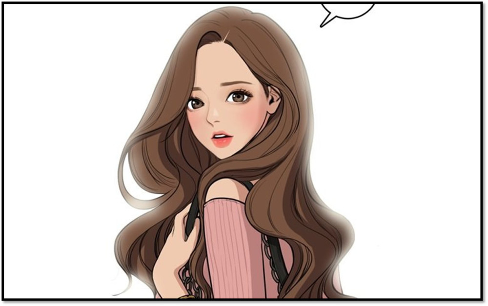 韩漫女神降临漫画家真人照曝光,原型竟是自己,仙女下凡辛苦了!