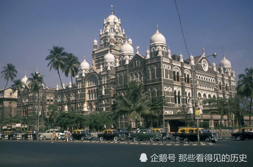 老照片:1968年的印度孟买 感觉比上海还要繁华
