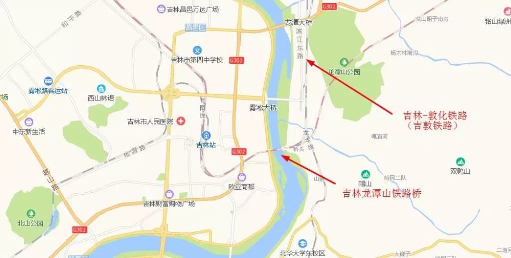 北风:吉林市龙潭山铁路桥建设历史