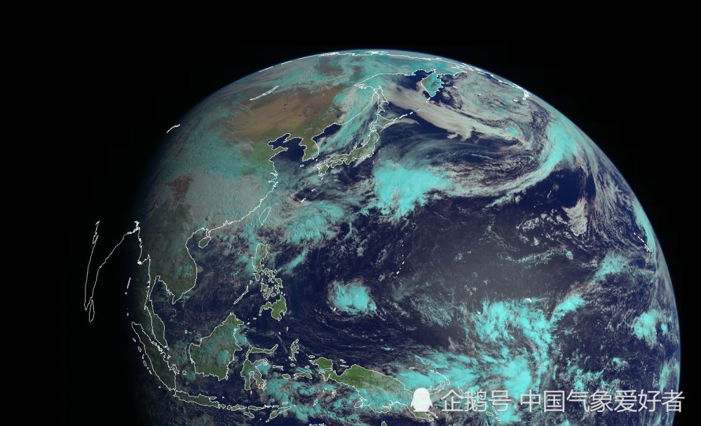 从太空看立夏节气的地球:太阳辐射已偏向北半球,夏季将至