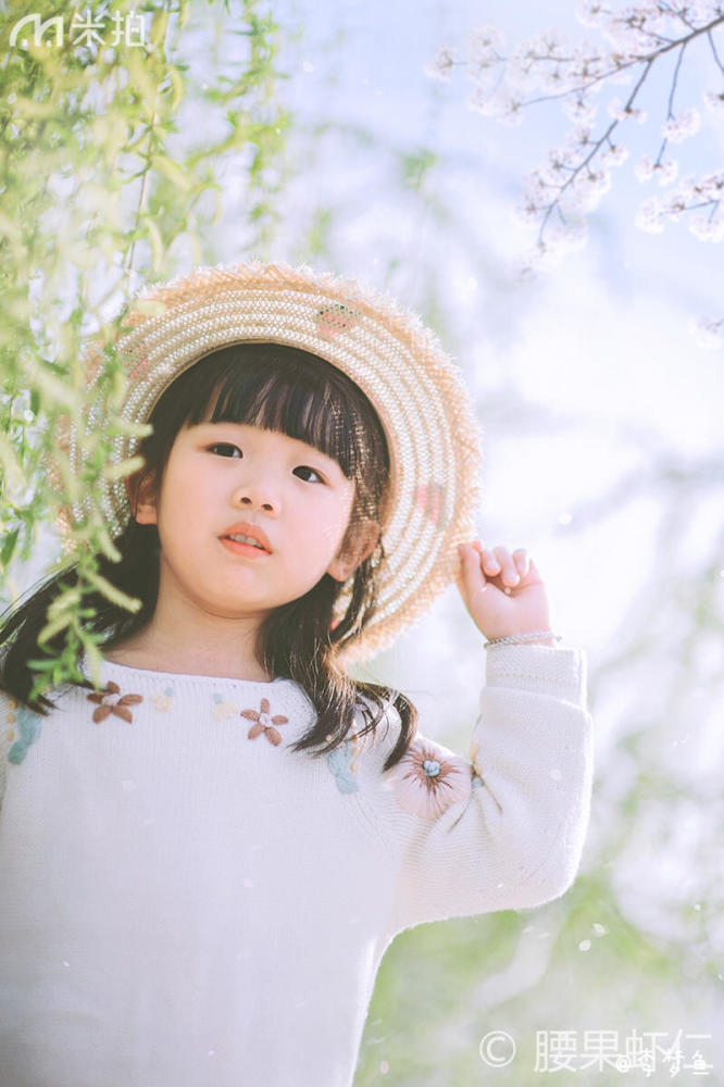 这组超美的小女孩儿童写真,让人感受到了整个春天