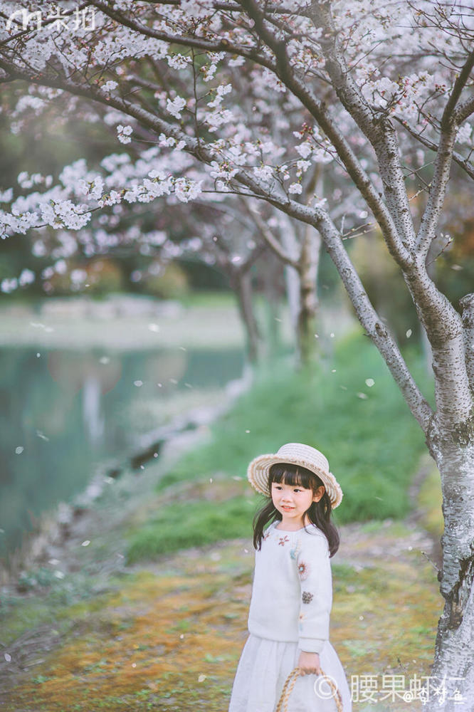 这组超美的小女孩儿童写真,让人感受到了整个春天