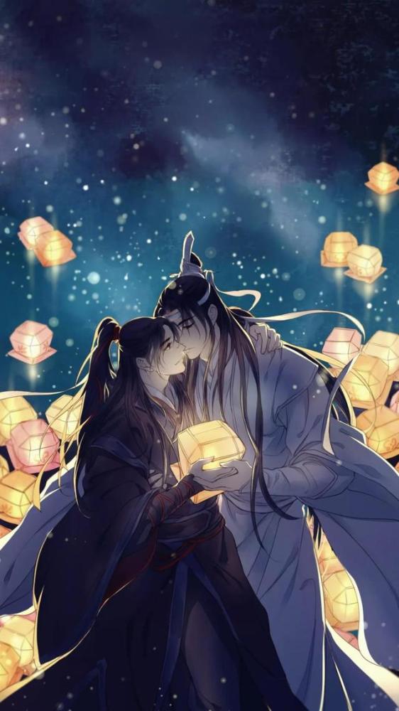 《魔道祖师》高清动漫,夷陵老祖魏无羡和蓝忘机,甜齁了!