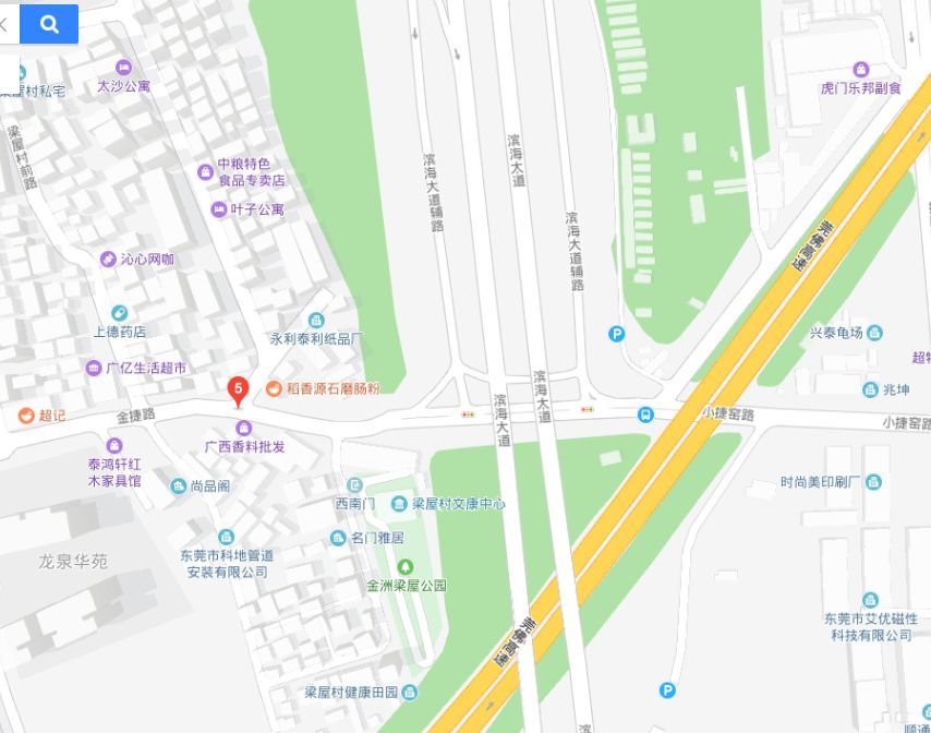 4.虎门光明路站:光明路口南侧