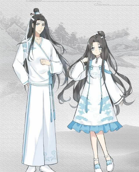 魔道祖师:当蓝羡各家有了女儿,小蓝性格随爹很闷,小羡