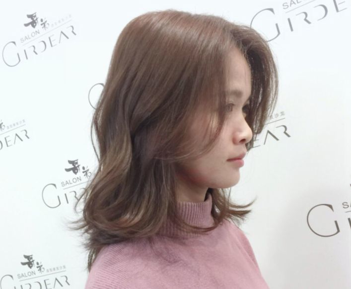 齐肩烫染发型30款