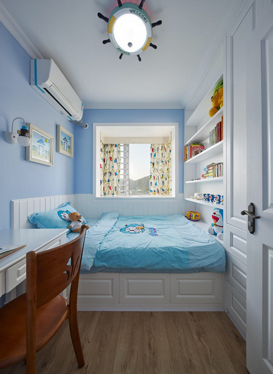 别担心我们来看几款又美又宽敞的7平米小卧室装修. 温馨儿童房
