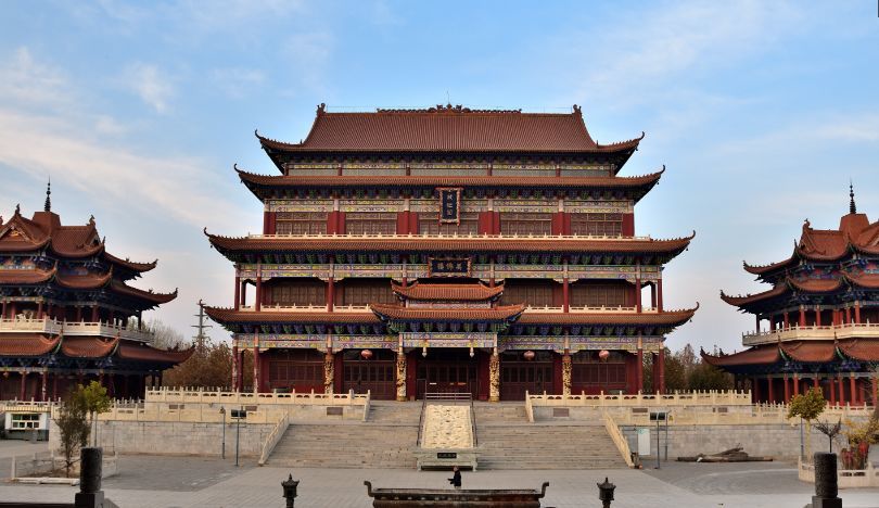 胜芳有座大悲禅寺 面积堪比北京雍和宫 距离天津市区50公里