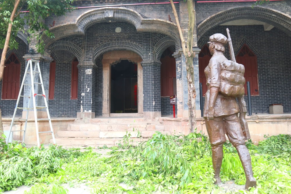 土城古镇的中国女红军纪念馆,最时髦的纪念馆