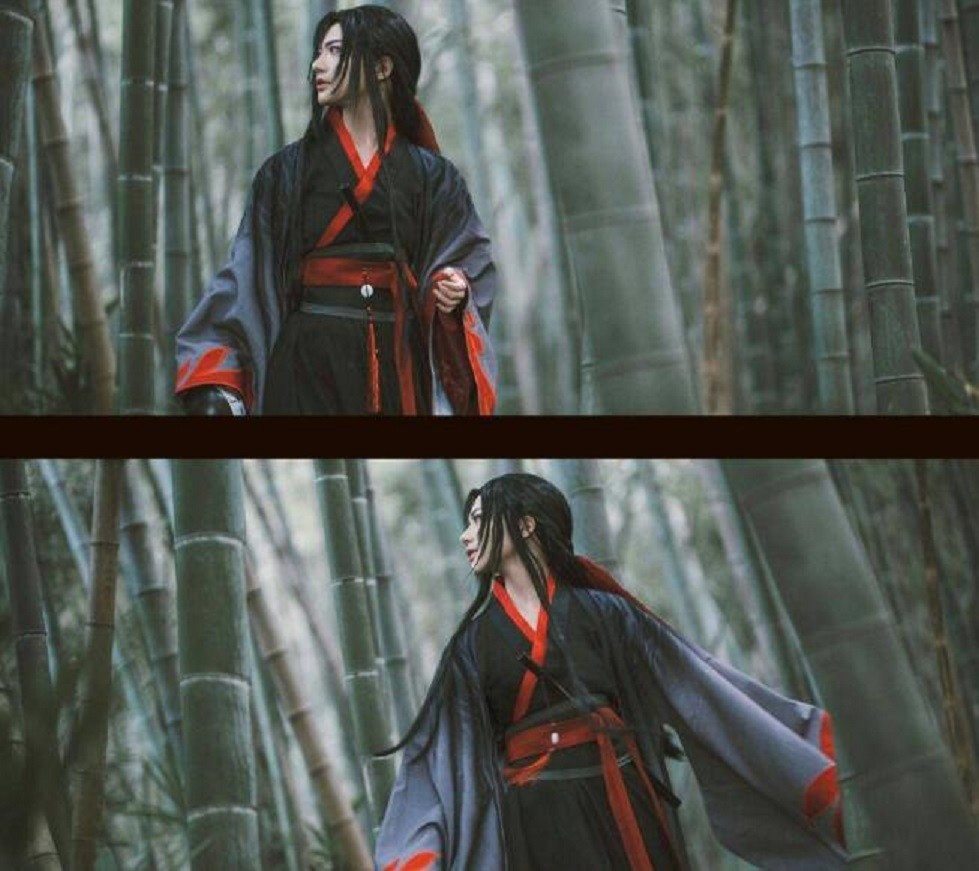 《魔道祖师》魏无羡cos:侧颜美炸的小哥哥,心跳加速中