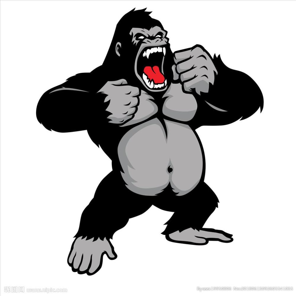 为什么大猩猩,总是用双手捶打自己的胸脯,难道是在发脾气吗?
