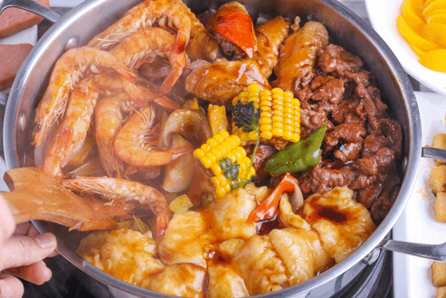 干 锅 鸡 美食 网 做法 640_427 gif 动态图 动图