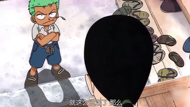 海贼王:索隆小时候踢馆,打赢了挺好,打输了还可以拜师