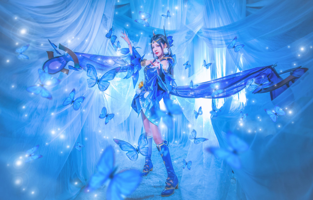 王者荣耀貂蝉——仲夏夜之梦cosplay精选图集