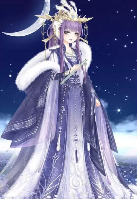 奇迹暖暖"紫色"服装:星芒守护霸道,冰雪女王贵气,最美