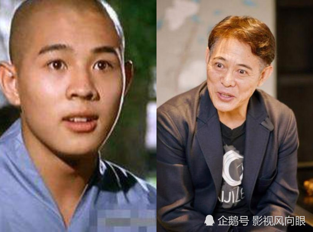 功夫明星年轻照,李连杰稚嫩,成龙阳光,甄子丹轻狂,他俩不能忍