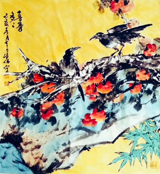 张伟国画作品雅赏