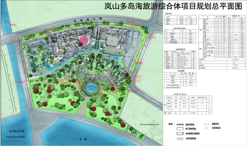 (规划总平面图)