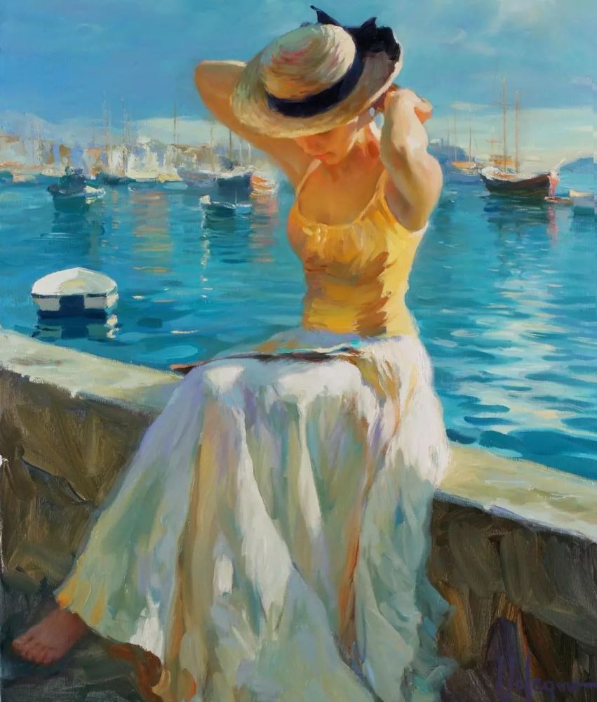 俄罗斯画家 vladimir volegov 的唯美油画