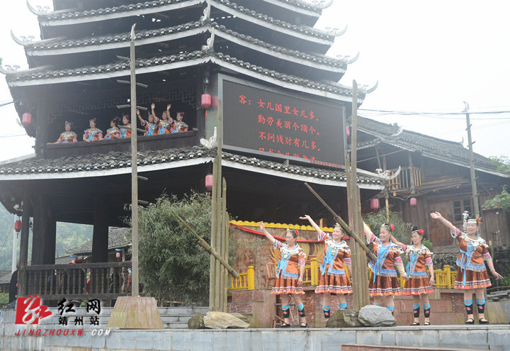 来湖南省靖州县考察旅游项目,怀化市文化旅游广电体育局副局长戴英群
