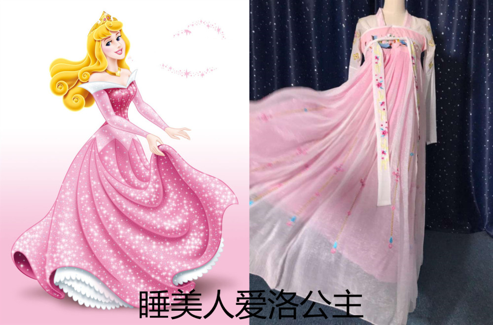 "童话公主 汉服"火了,躲了睡美人,看到灰姑娘,惊艳了时光!