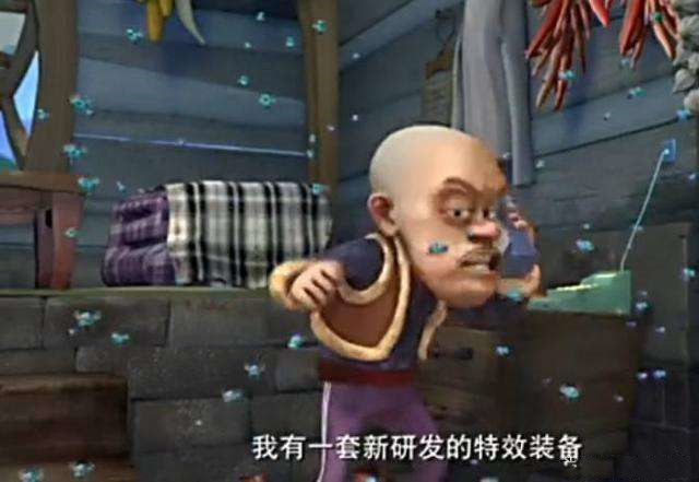 熊出没:李老板的长相终于暴露,看到真人后,感觉还不如